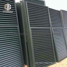 Vertical roller shutter door aluminum louvers ventilate louver window